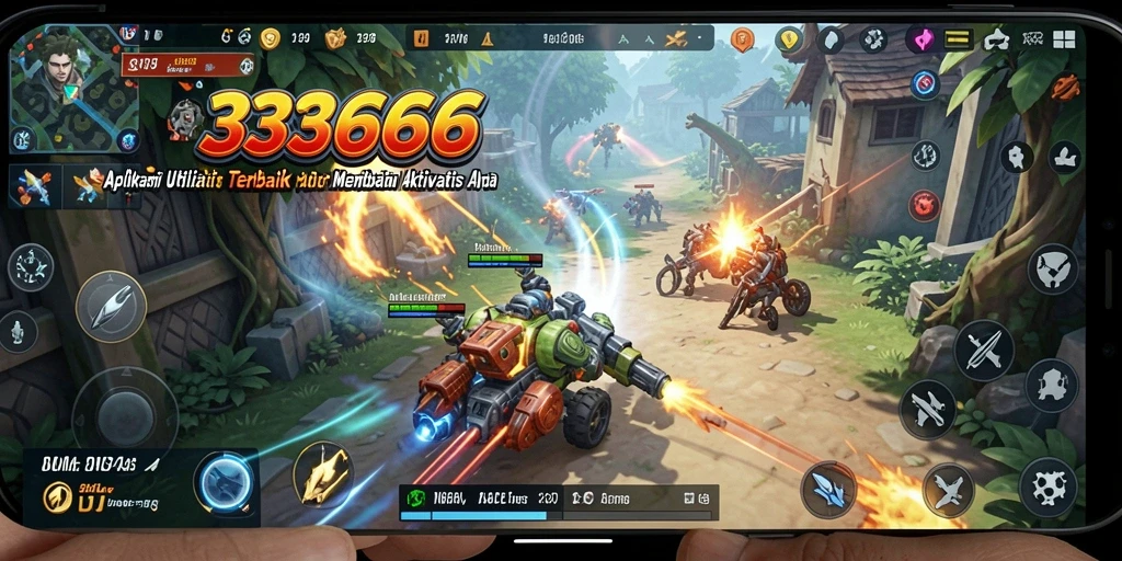 Tampilan antarmuka pengguna 333666 yang sederhana dan intuitif.