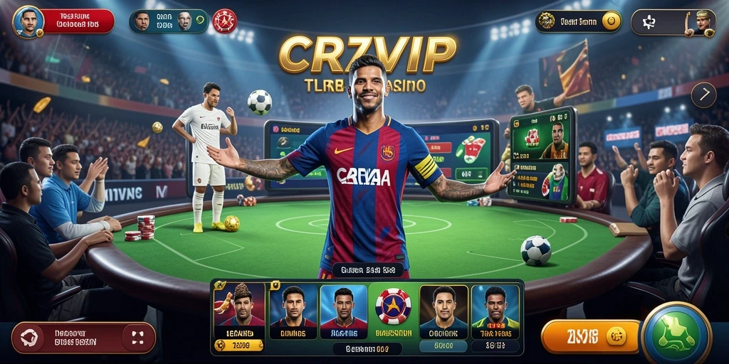 Tampilan gameplay Live Casino yang mengasyikkan di CR7VIP.