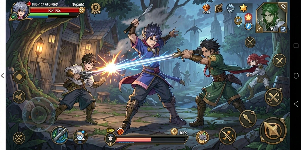 Tangkap momen seru dari gameplay IDRRP yang penuh aksi.
