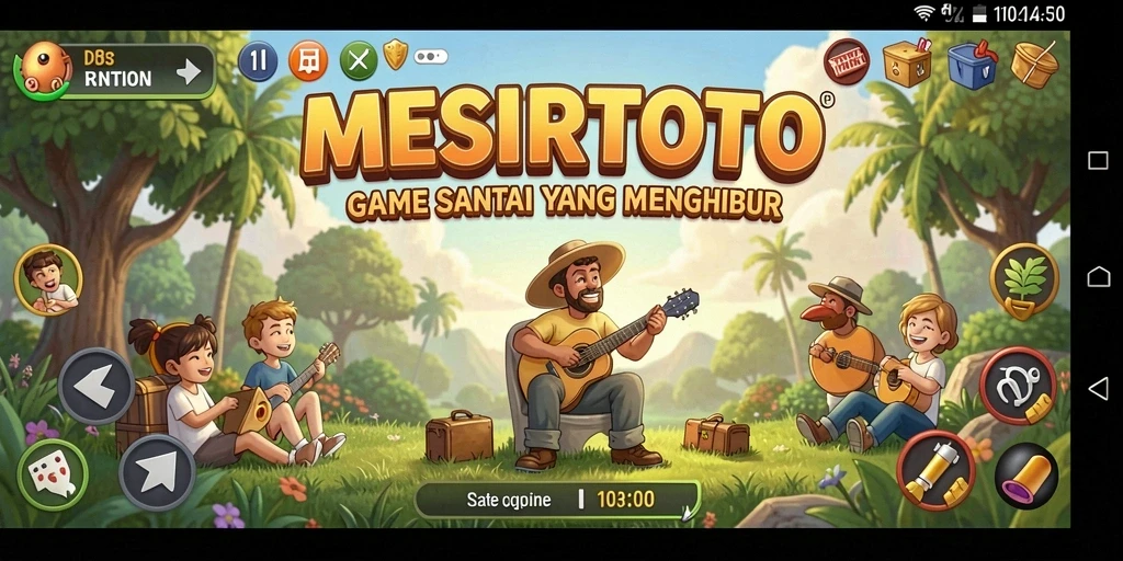 Tampilan gameplay seru MESIRTOTO yang menghibur dan menyenangkan.