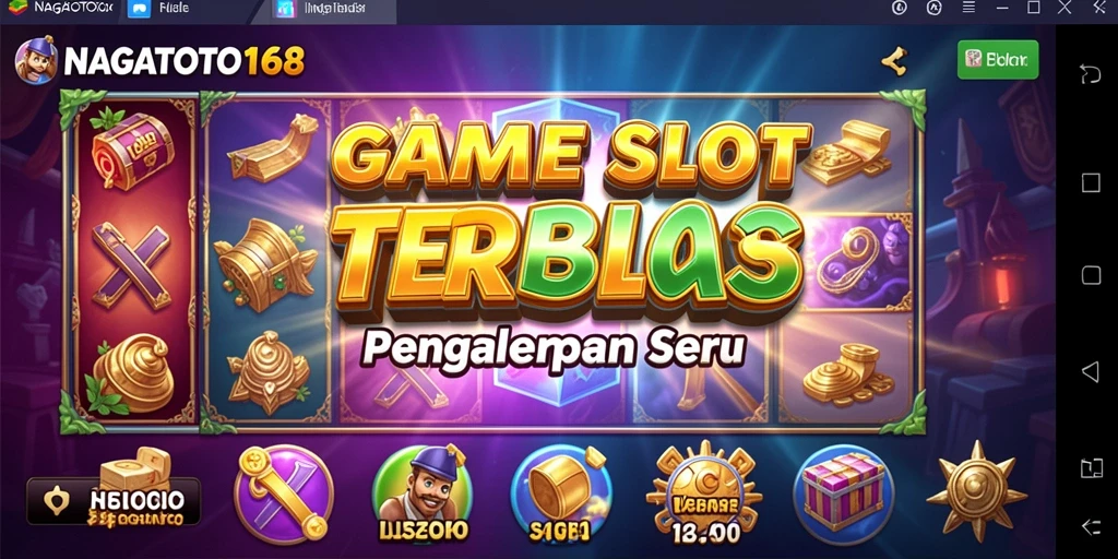 Tampilan gameplay slot NAGATOTO168 yang menarik dan seru.